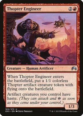 Thopter Engineer card from Magic Origins