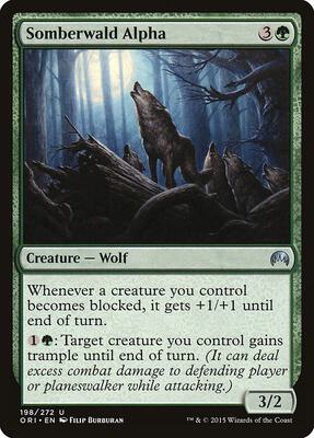 Somberwald Alpha card from Magic Origins