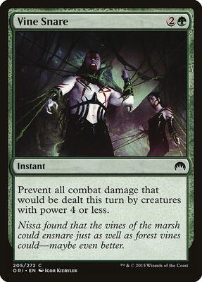 Vine Snare card from Magic Origins