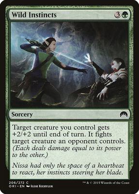 Wild Instincts card from Magic Origins