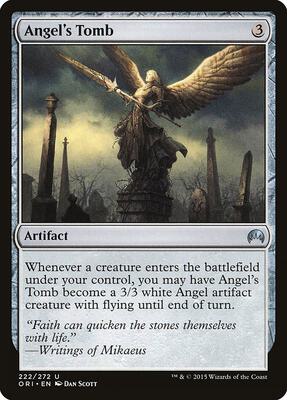 Angel's Tomb card from Magic Origins