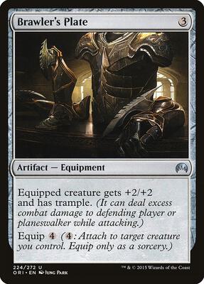 Brawler's Plate card from Magic Origins