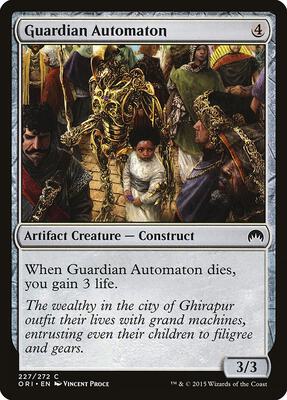 Guardian Automaton card from Magic Origins