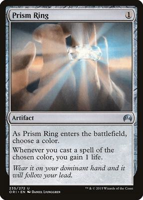 Prism Ring card from Magic Origins