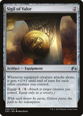 Sigil of Valor card from Magic Origins