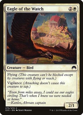 Eagle of the Watch card from Magic Origins