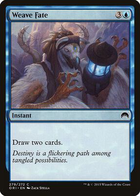Weave Fate card from Magic Origins