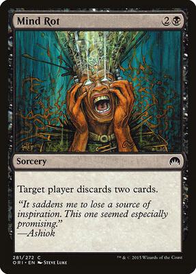 Mind Rot card from Magic Origins