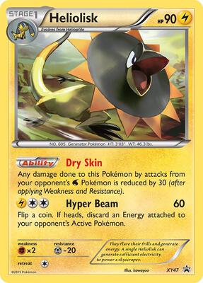 Heliolisk - XY47 card from XY Promos
