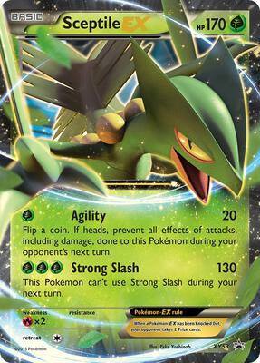 Sceptile EX - XY53 card from XY Promos