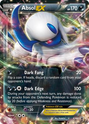 Absol EX - XY62 card from XY Promos