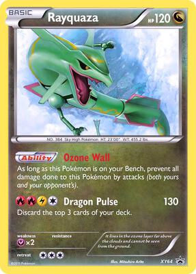 Rayquaza - XY64 card from XY Promos