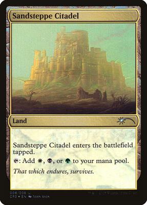 Sandsteppe Citadel card from Unique and Miscellaneous Promos