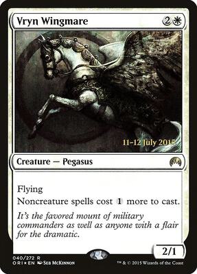 Vryn Wingmare card from Prerelease Cards