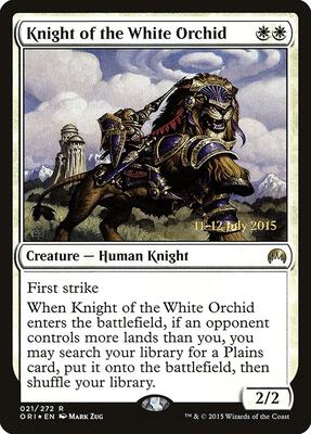 Knight of the White Orchid card from Prerelease Cards