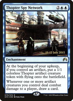Thopter Spy Network card from Prerelease Cards