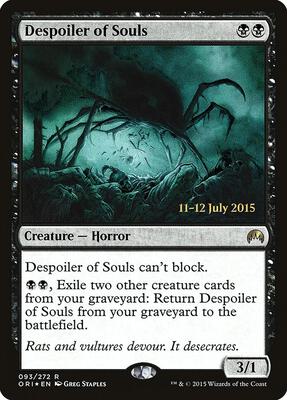 Despoiler of Souls card from Prerelease Cards
