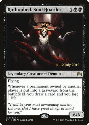 Kothophed, Soul Hoarder card from Prerelease Cards