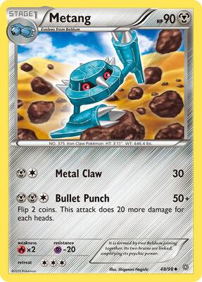 Metang card from XY - Ancient Origins
