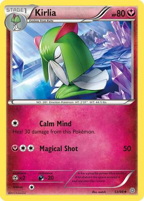 Kirlia card from XY - Ancient Origins