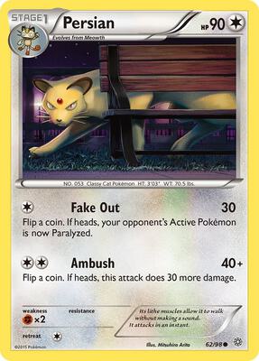 Persian card from XY - Ancient Origins