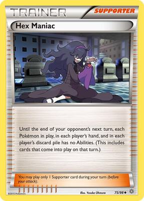Hex Maniac card from XY - Ancient Origins