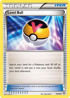 Level Ball card from XY - Ancient Origins
