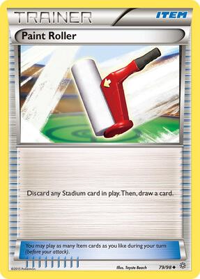 Paint Roller card from XY - Ancient Origins