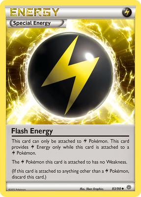 Flash Energy card from XY - Ancient Origins