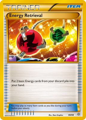 Energy Retrieval card from XY - Ancient Origins