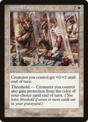 Aven Warcraft card from Judgment