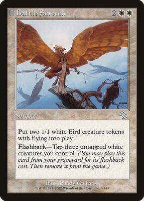Battle Screech card from Judgment
