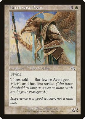 Battlewise Aven card from Judgment