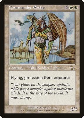 Commander Eesha card from Judgment