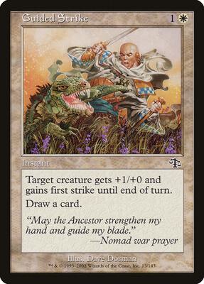 Guided Strike card from Judgment