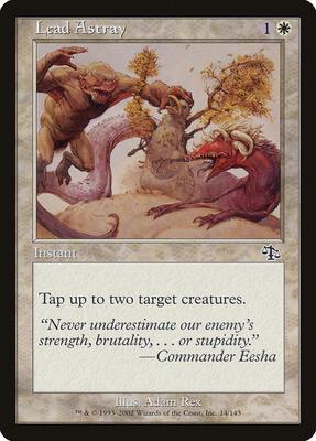 Lead Astray card from Judgment