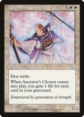Ancestor's Chosen card from Judgment