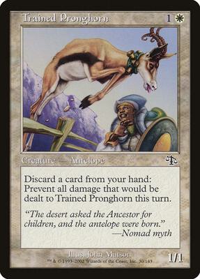 Trained Pronghorn card from Judgment