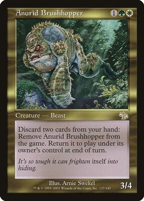 Anurid Brushhopper card from Judgment
