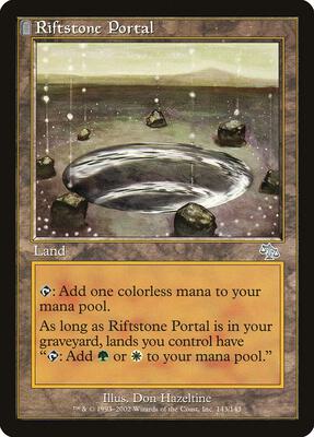 Riftstone Portal card from Judgment