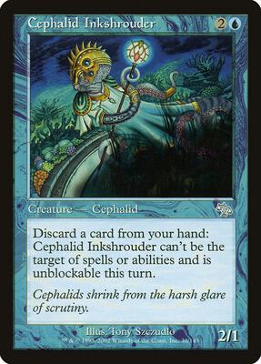 Cephalid Inkshrouder card from Judgment