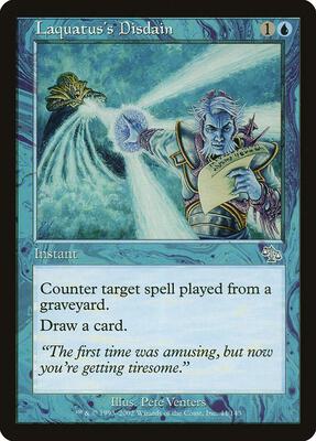 Laquatus's Disdain card from Judgment