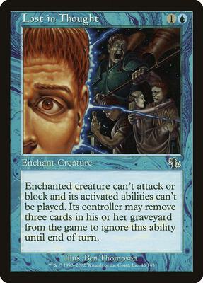 Lost in Thought card from Judgment