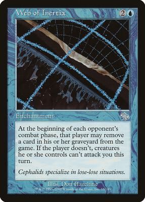 Web of Inertia card from Judgment