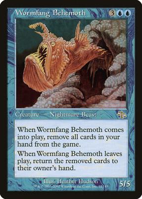 Wormfang Behemoth card from Judgment