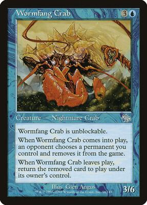 Wormfang Crab card from Judgment