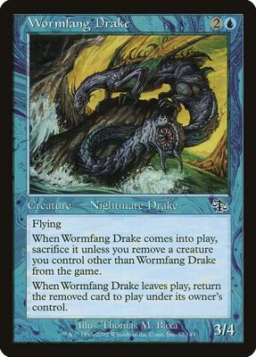 Wormfang Drake card from Judgment
