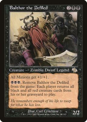 Balthor the Defiled card from Judgment