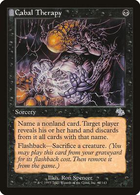 Cabal Therapy card from Judgment
