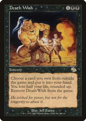 Death Wish card from Judgment